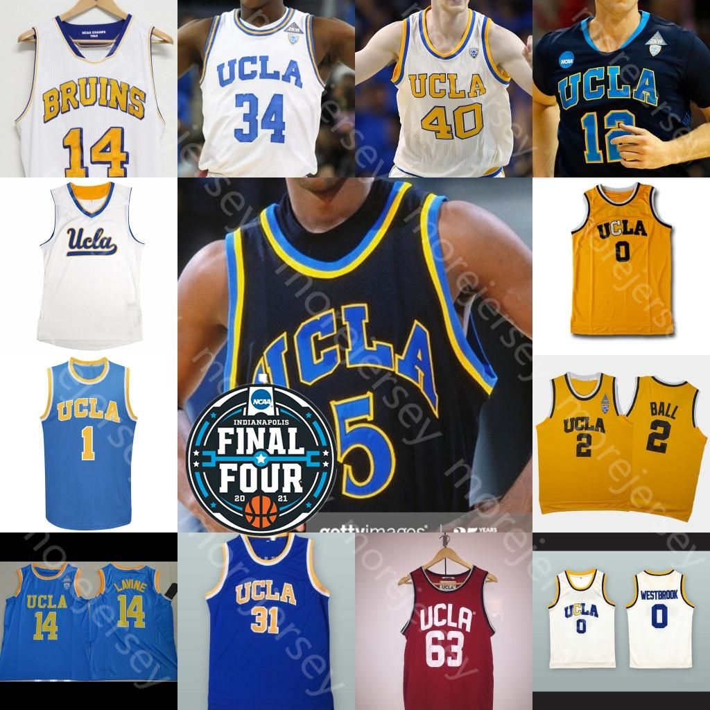 Ucla basketball jersey custom Clearance