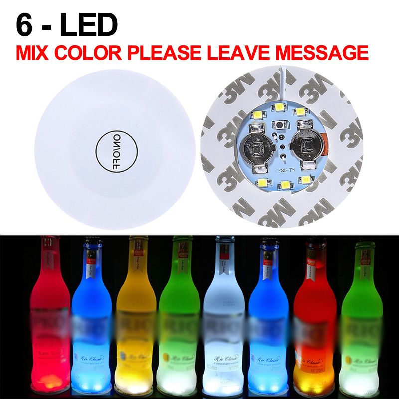 6 LED-MIX-kleur Laat het bericht achter