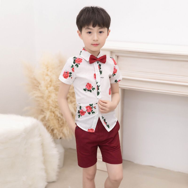 diseño de camuflaje Conjunto de ropa infantil con capucha Papas Boy camiseta y pantalones