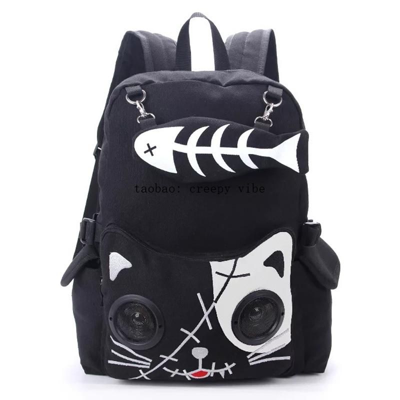 gothic backpacks for school