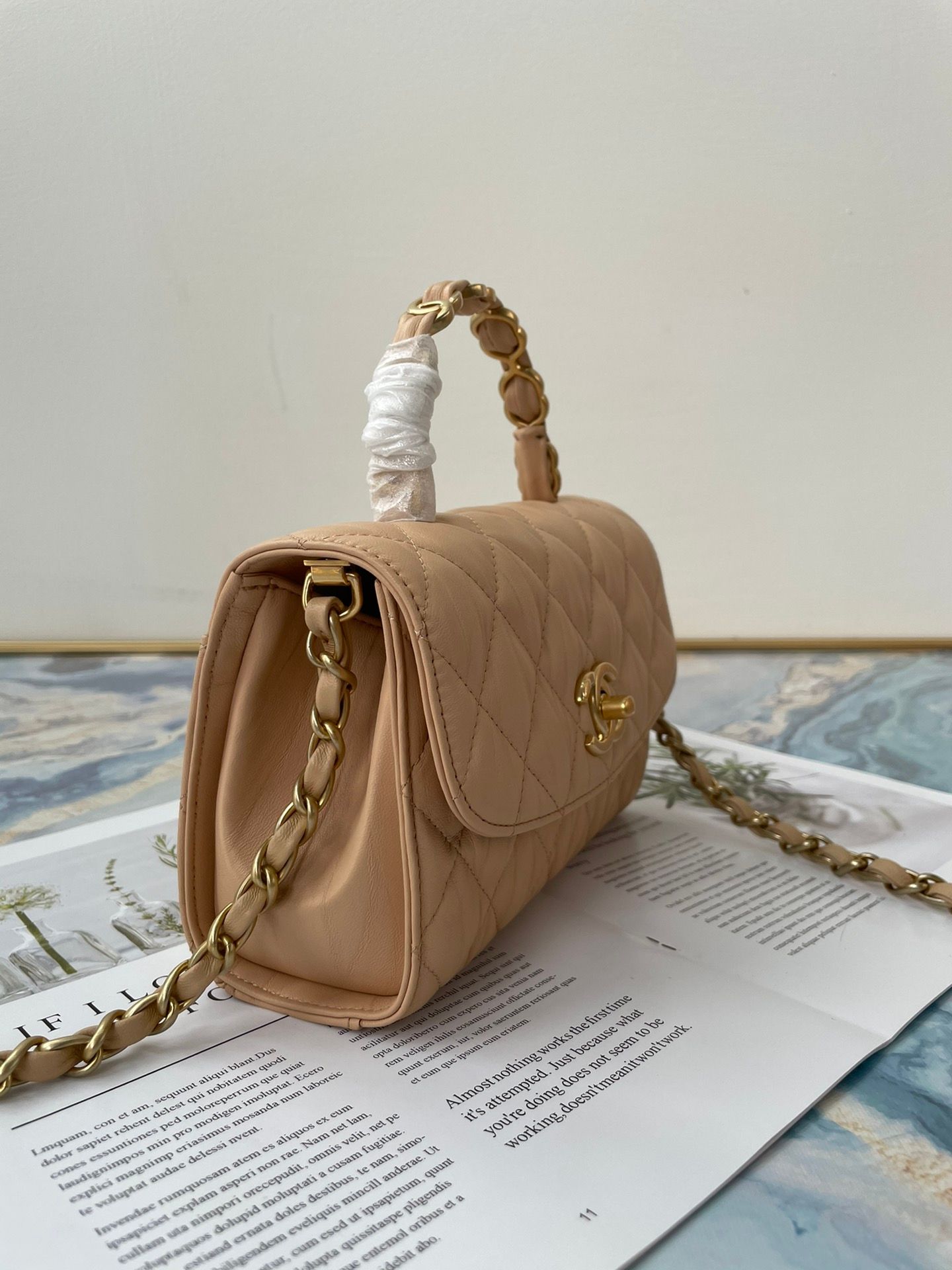 chanel side bolsa small