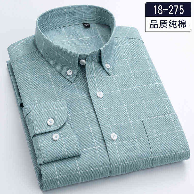 18-275格子縞のシャツ