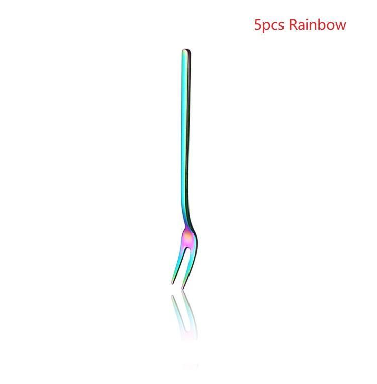 5pcs Rainbow