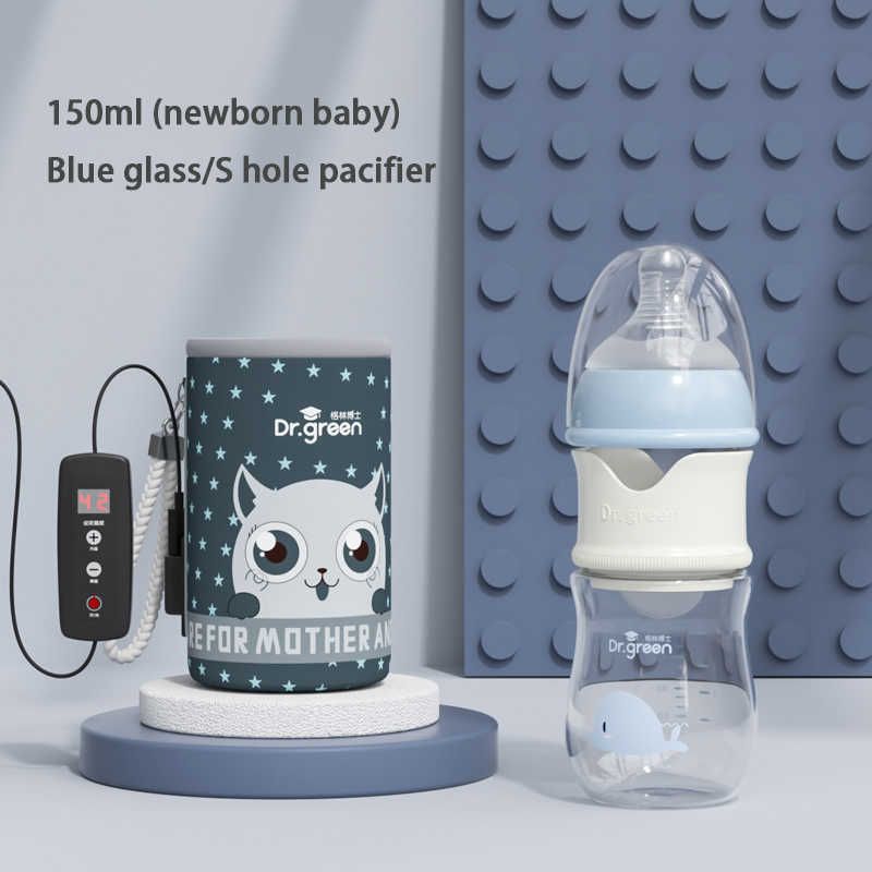 150 ml szklany niebieski