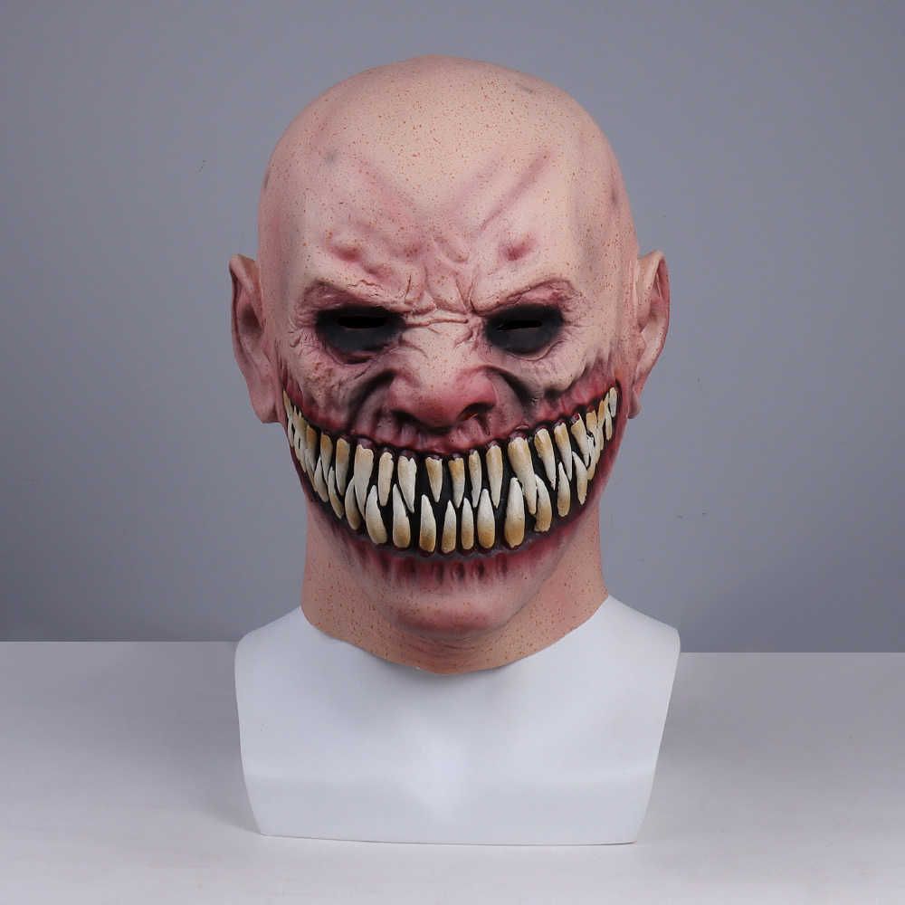 Creepy Stalker Men Mask Big Teeth Smile Face Masques Anime Cosplay Mascarillas Carnival Halloween Costumes Party Creepy Stalker Men Mask Big Teeth Smile Face Masques Anime Cosplay Mascarillas Carnival Halloween Costumes Party