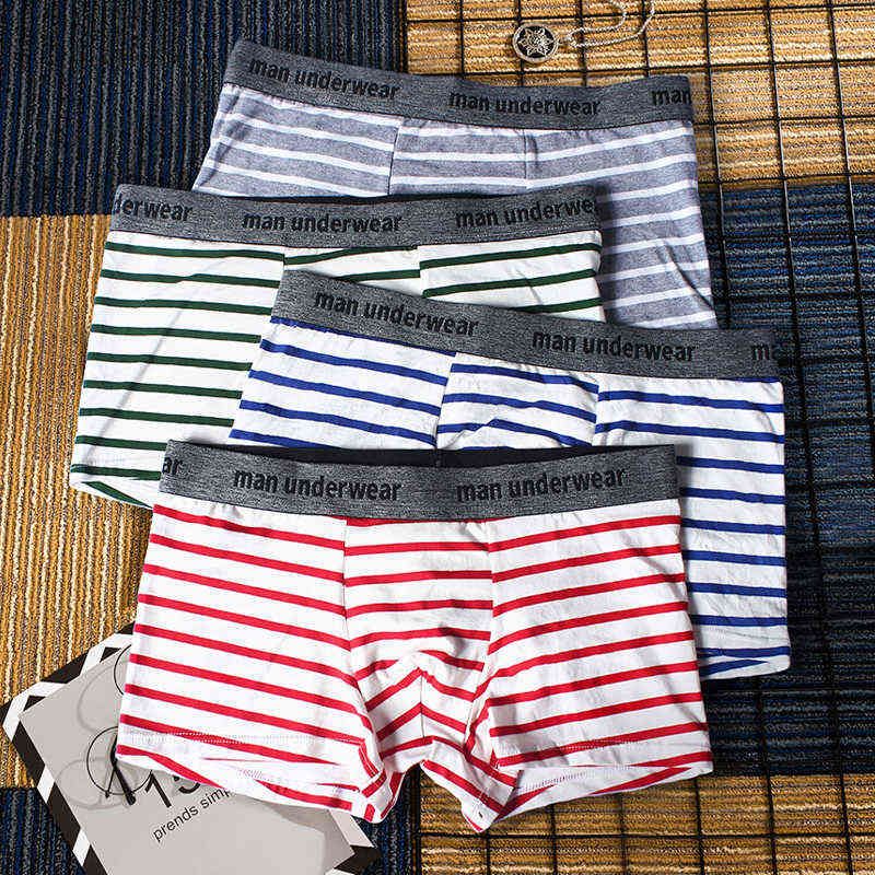 Boxer Mens Underwear Men Cotton Underpants Male Pure Men Panties