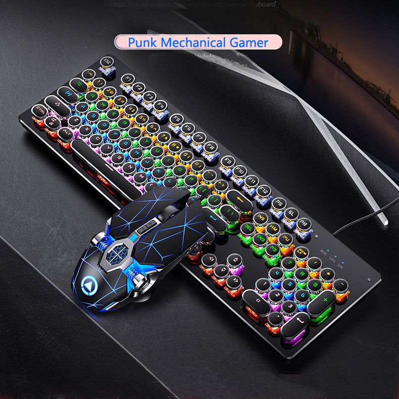 Svart Keyboard Mouse Kit