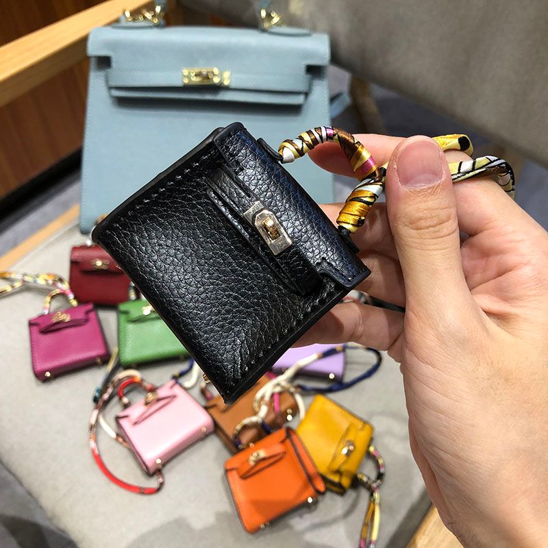 Diseñador Bolsos para niños de Hombro Bebé Chicas Cruz Cuerpo Bolsa Mini Barbie Muñeca Bolsos