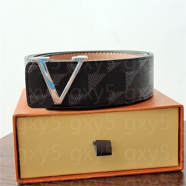 BLack Plaid Silver buckle