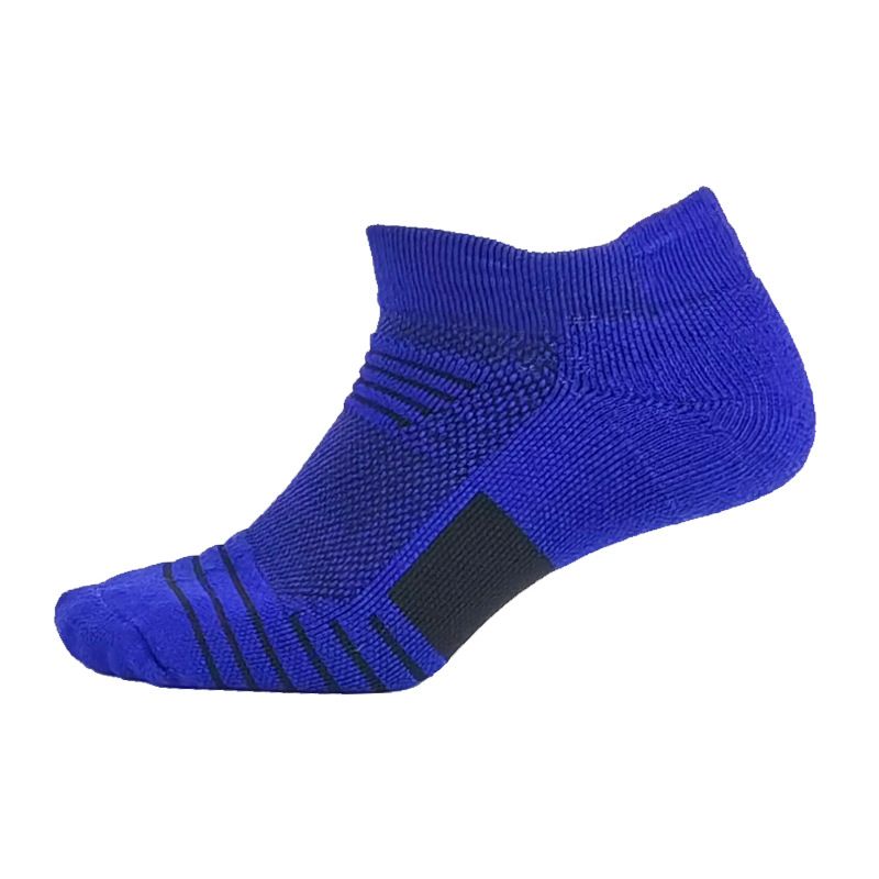 bleu avec chaussette courte