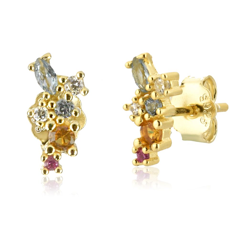 الذهب مسمار Earring2