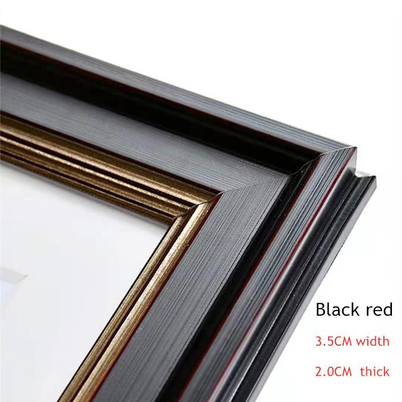 Black red A4(21x29.7cm) Hang