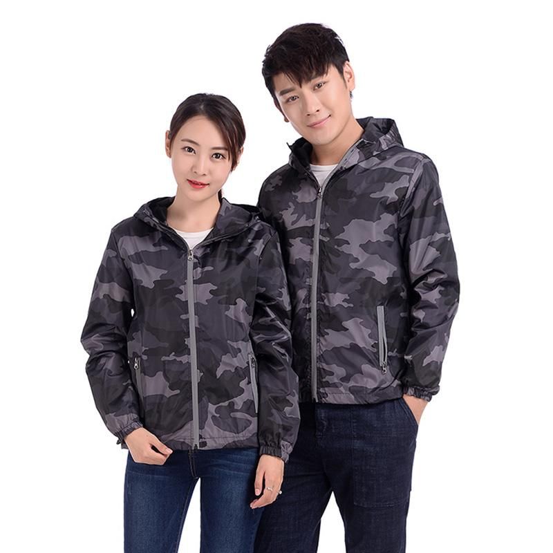Fashion Mens Women Spring Students Camouflage Casual Hooded Outwear Jacket Coat Fashion Mens Women Spring Students Camouflage Casual Hooded Outwear Jacket Coat