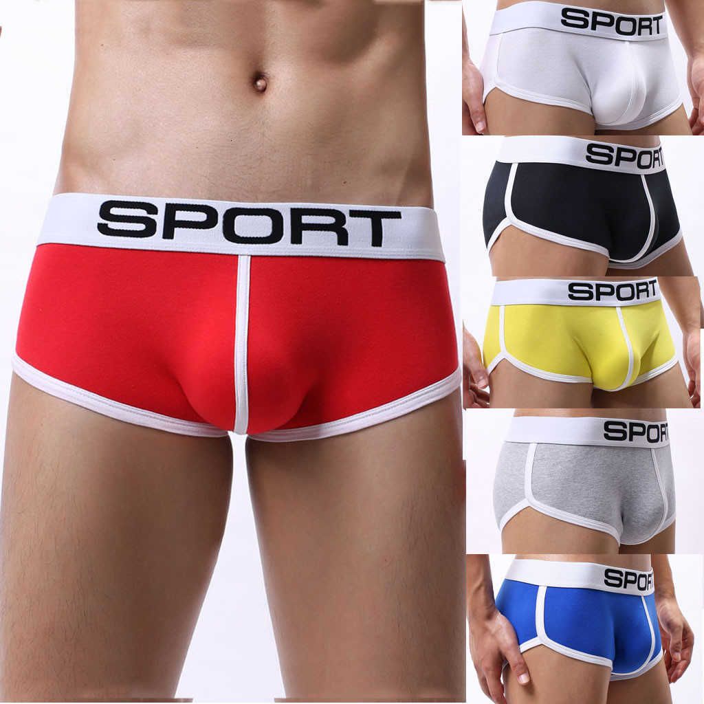 Hombres transpirables ropa interior boxeadores suaves boxeadores de algodón para hombre ropa interior de ropa interior Hombres transpirables ropa interior boxeadores suaves boxeadores de algodón para hombre ropa interior de ropa interior