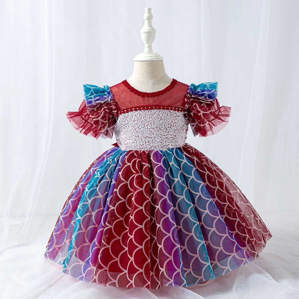 Acquistare Vestiti Nati Abiti Neonati Neonate Festa Di Nozze Principessa  Net Garza 1st Compleanno 3 9 12 18 24 Mesi 210529 Economico | Consegna  Veloce E Qualità | It.Dhgate