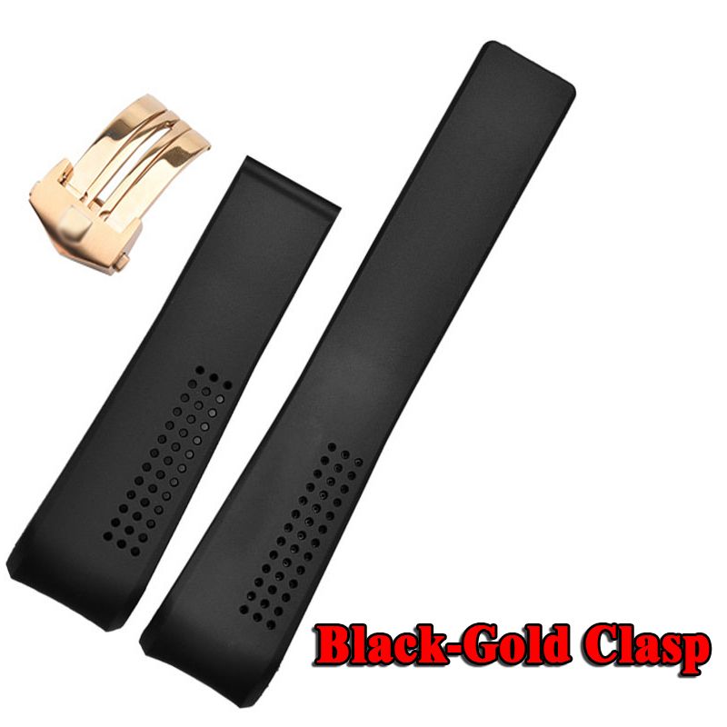 24mm Black-Gold Clasp