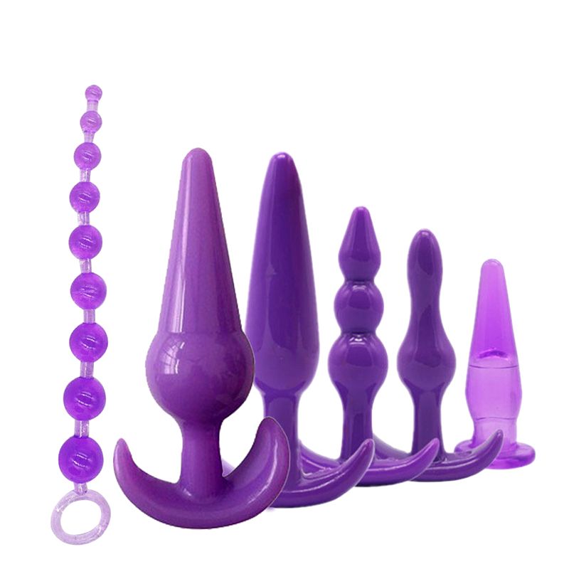 6pcs Purple