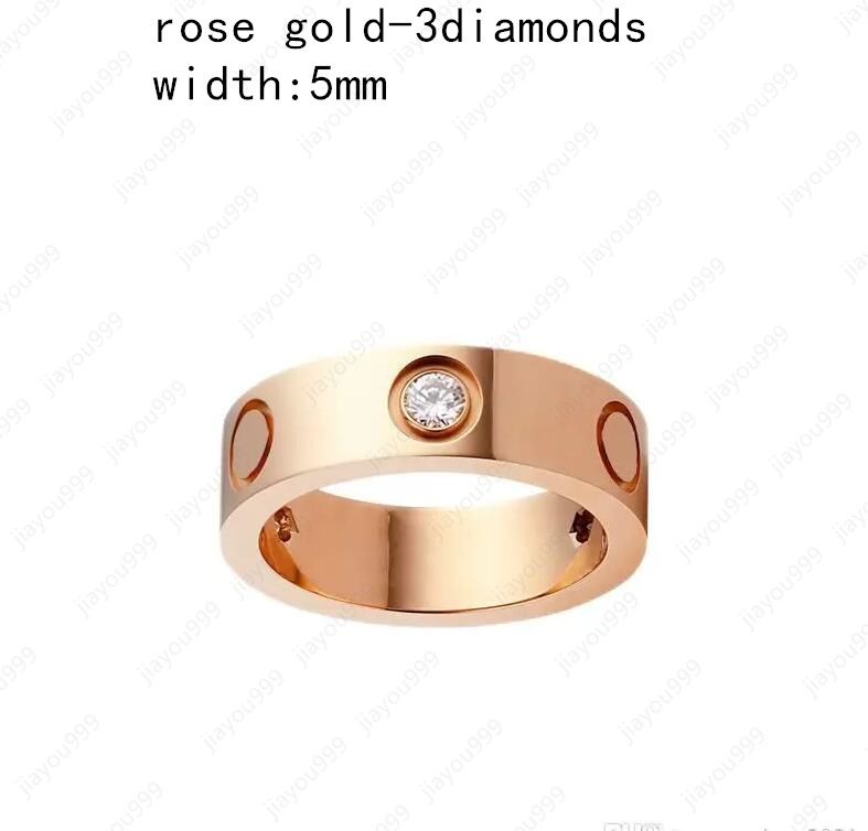 Diamantes de ouro rosa (5 mm)