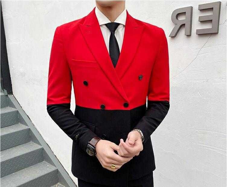 Solo blazer rosso