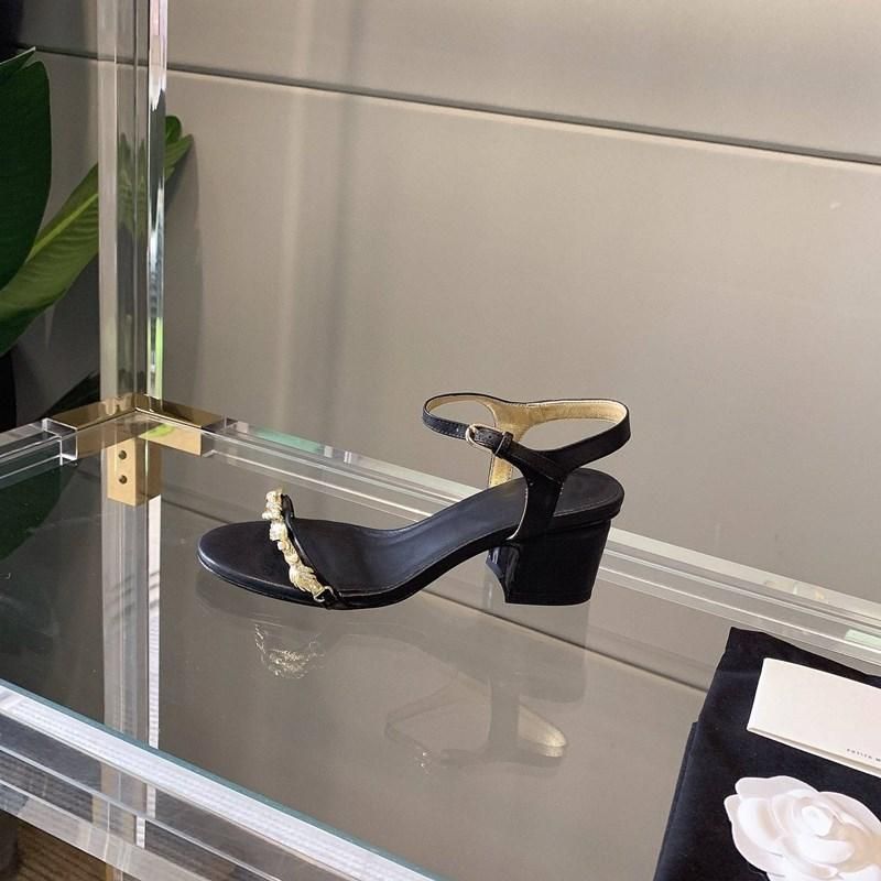 Gouden sandalen met hak | Hoge hakken goud | Hakken in goud