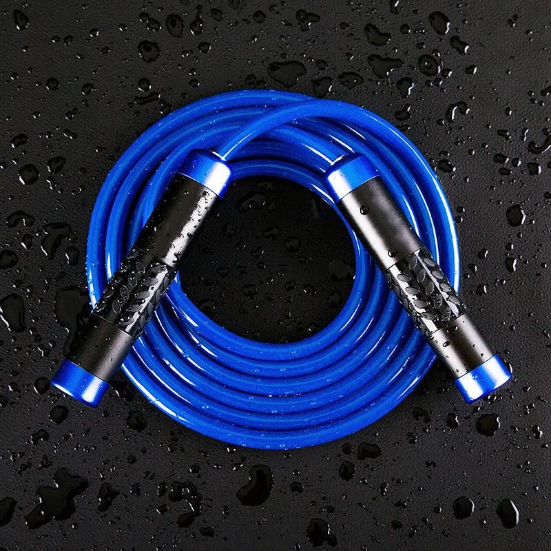 Blue rubber rope