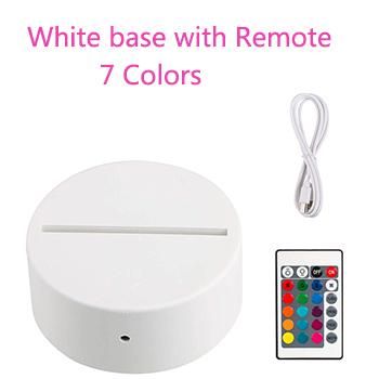 White base with Remote