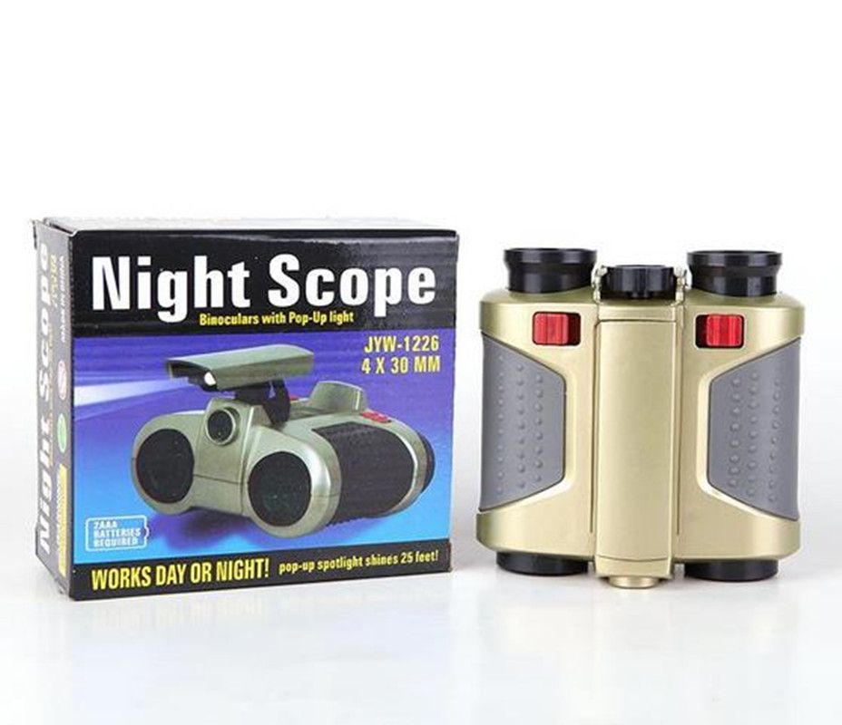 Binoculars with box