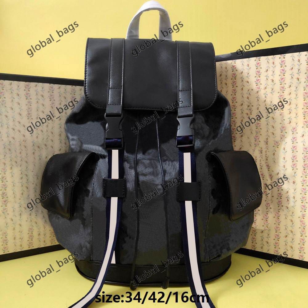 Mochilas de cuero Mochila de Moda de moda Bolsas viaje para hombres Mujeres