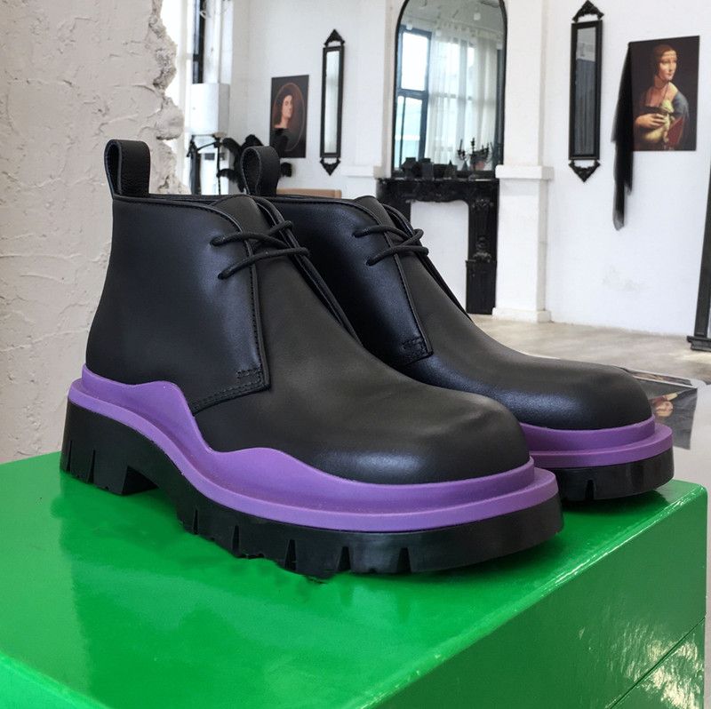 Dark purple soles