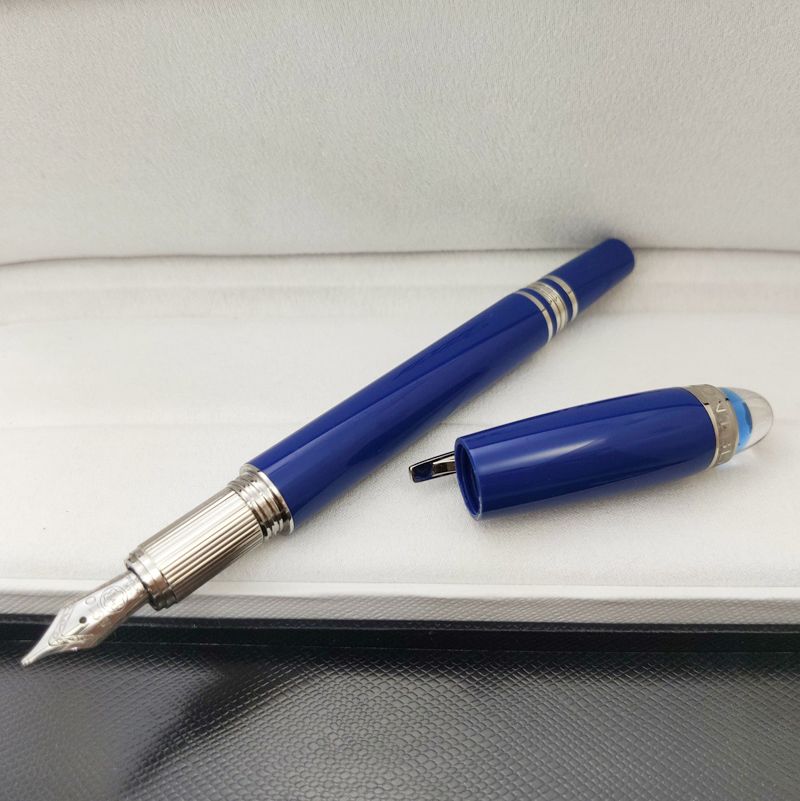 3 Endast blå penna