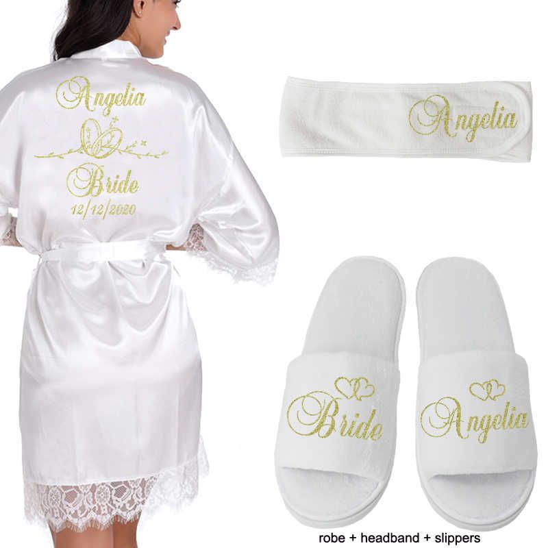 White Robe Shoe Band