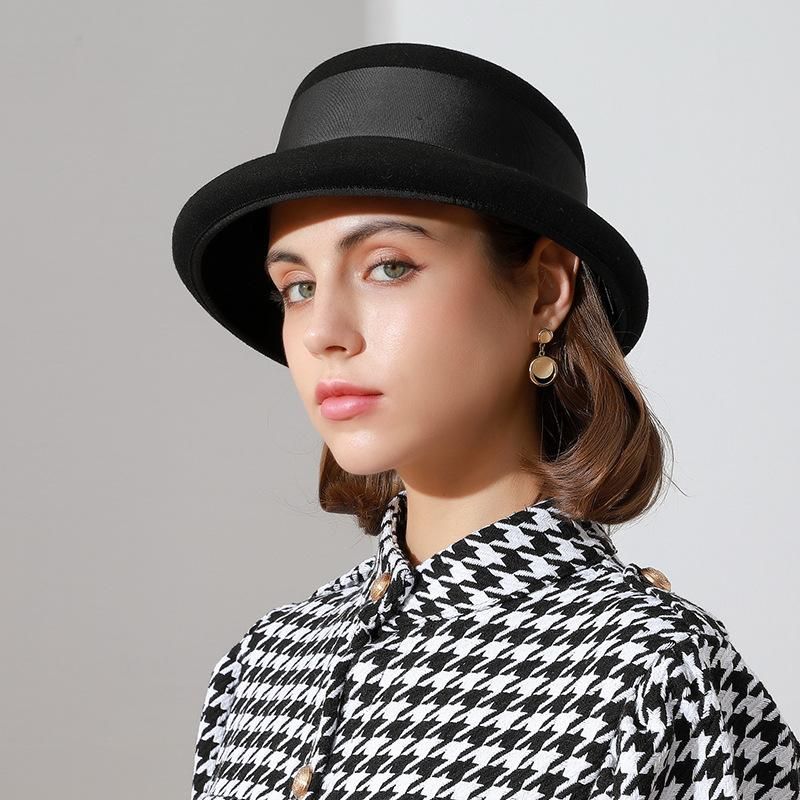 Stingy Brim Hats Winter Fashion Simple 