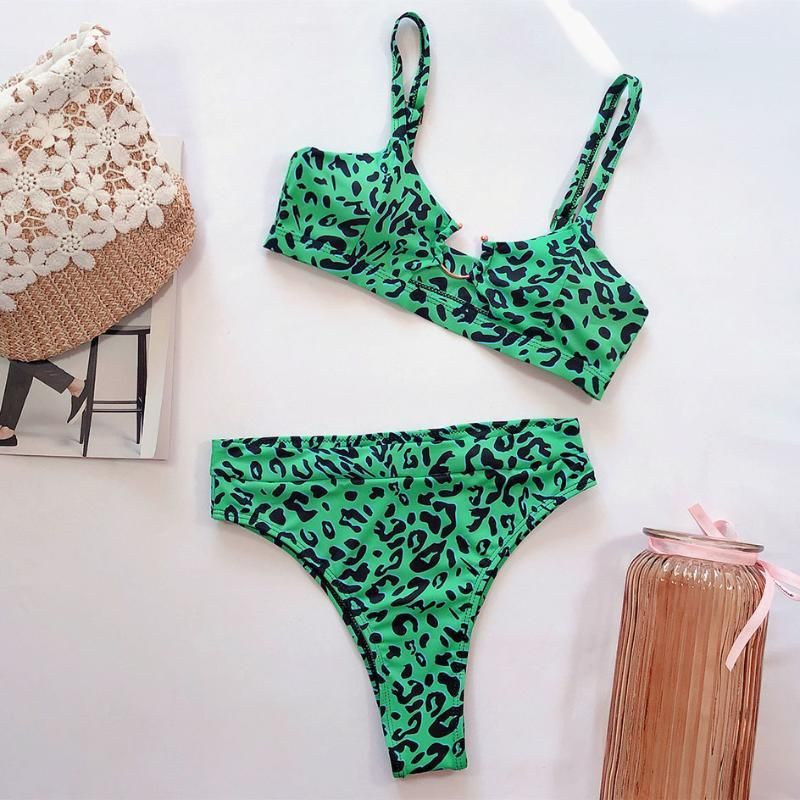 Green leopard