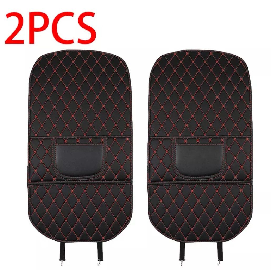 2pcs fil rouge gros tapis