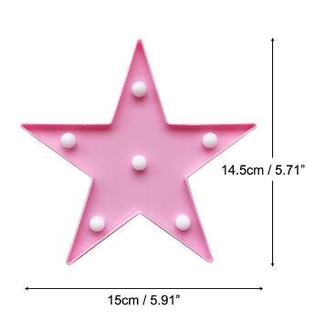 Pink star