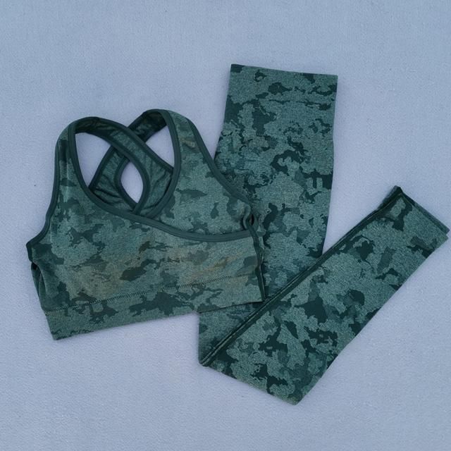 2PCS-Dark Green