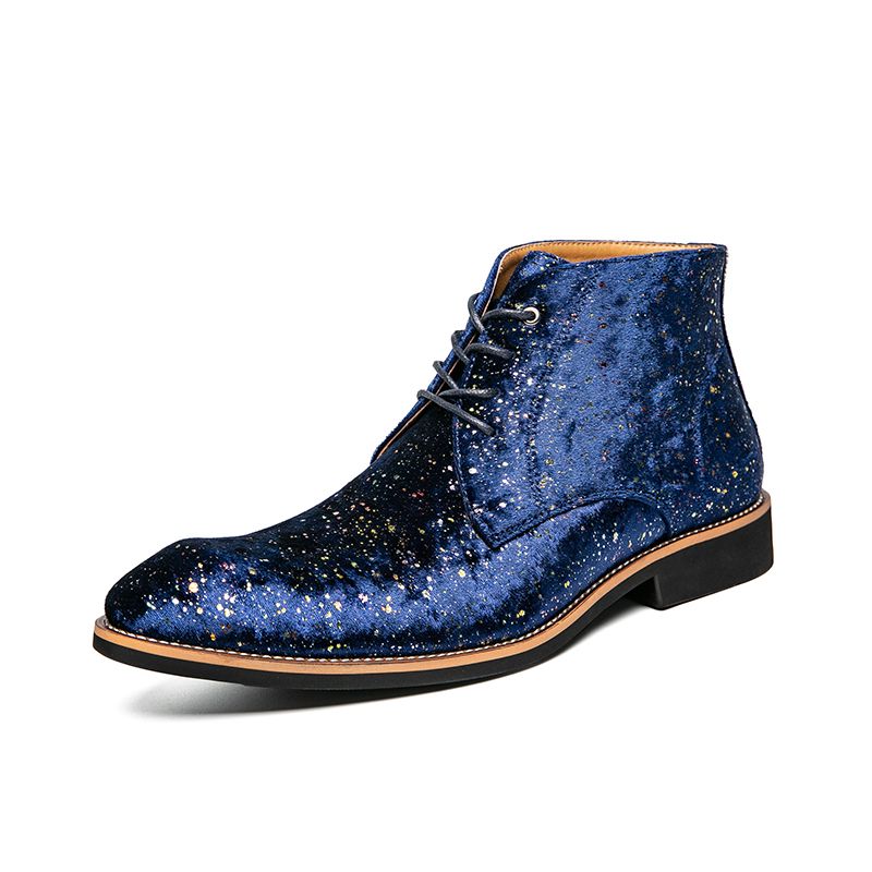 Designer Men High Tops Martin Boots Heighten Dress Shoes Suede Flats Luxury  Comfortable Punk Rock Roll Boyfriend From Whee, $30.92 | DHgate.Com