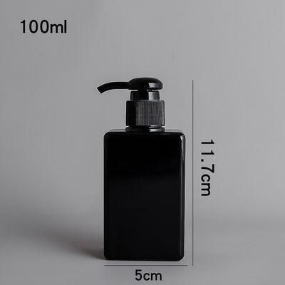 100 ml svart flaska