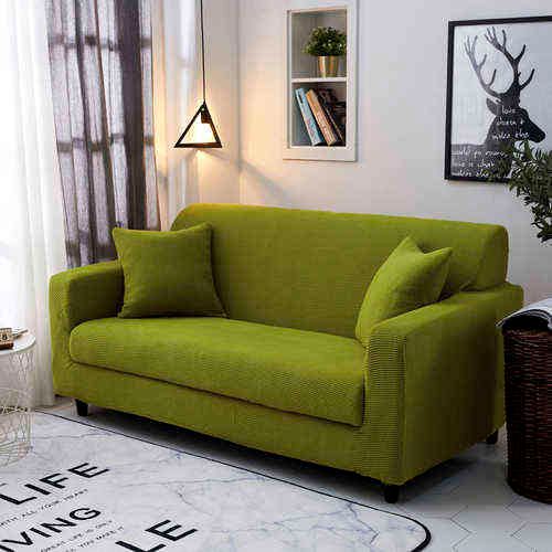 Gras groen-sofa lengte 90-140cm