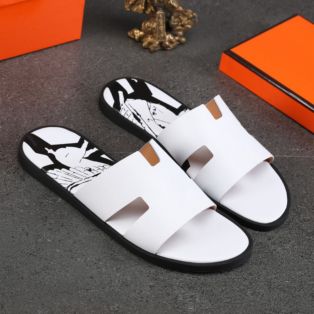 Acquistare 2022 Designer H Pantofole Da Uomo Sandali Di Lusso Sandali Di  Lusso Genuino Pelle Di Coccodrillo Pelle Pelle Spiaggia Flat Shoe Oran Oran  Sandalo Party Shoes Shoes With Box Dimensione 39