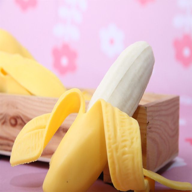 Peel the banana