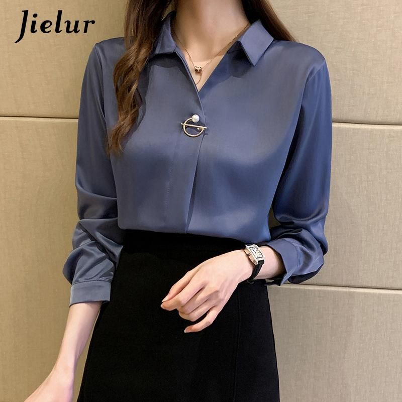 Blusa De Mujer P Tops Camiseta De Manga Larga Con Cuello En Blusa De Mujer P Tops Camiseta De Manga Larga Con Cuello En