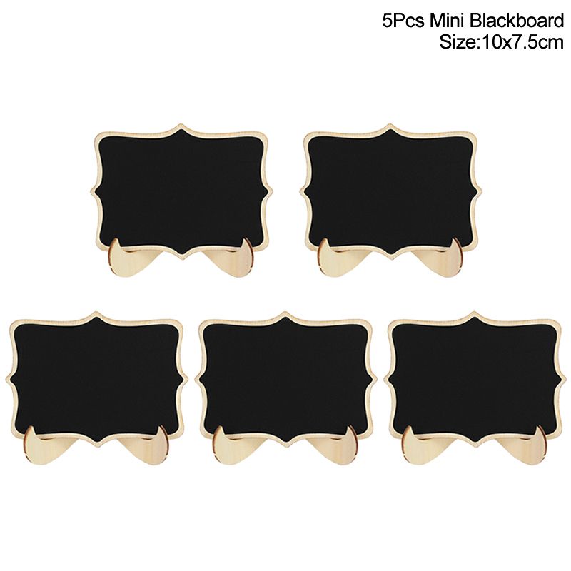 5 stks Mini Blackboard