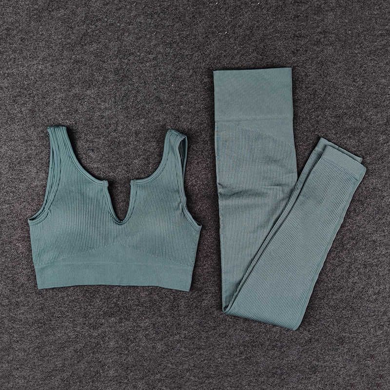 U-neck Bluegray-c