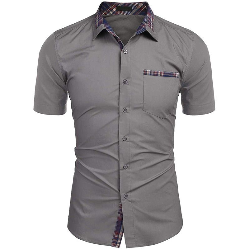 Gray Short Sleeve