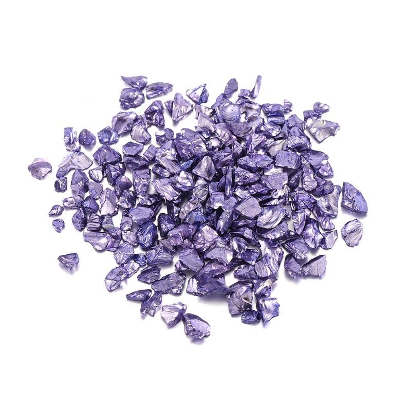 Chine violet bleu