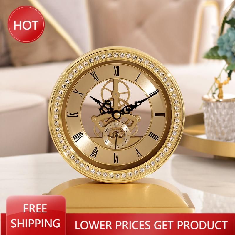 Acquistare Orologi Da Tavolo Da Tavolo Moda Soggiorno Orologio Design  Moderno Design Di Lusso Decorativo Decorativo Relogio Digitale Mesa Orologio  Economico | Consegna Veloce E Qualità | It.Dhgate