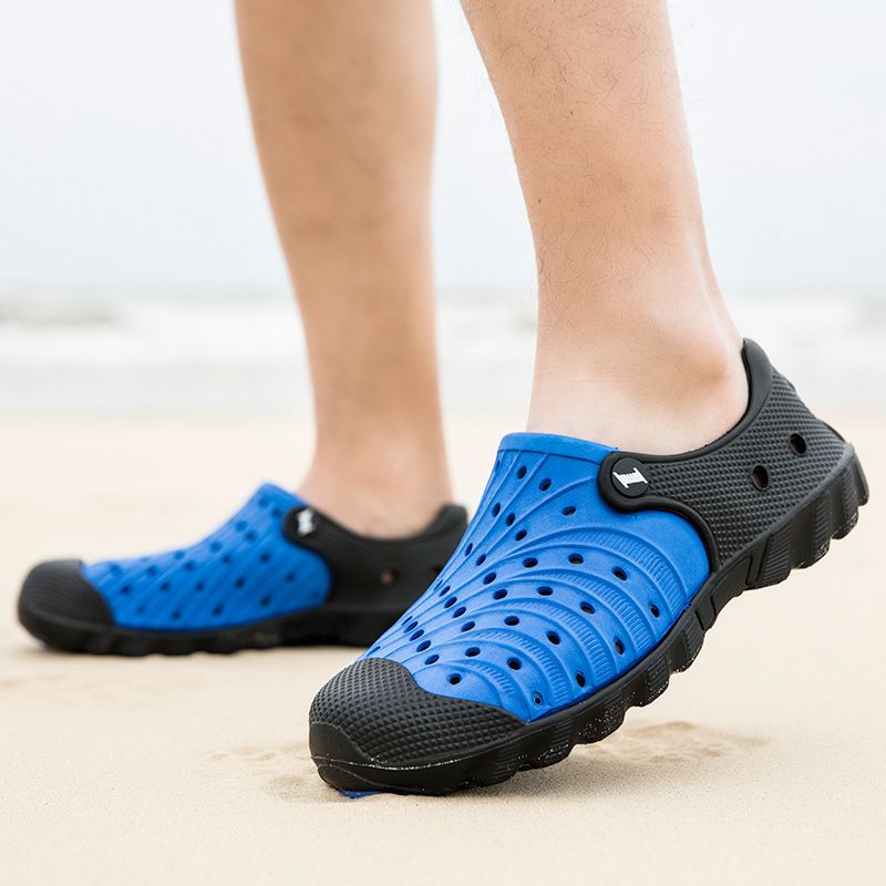 vagón Perfecto Carretilla Sandalias para hombre de verano Sandalias de goma Cómodas Zapatos de playa  Hombre Luz Ligero Zapatos