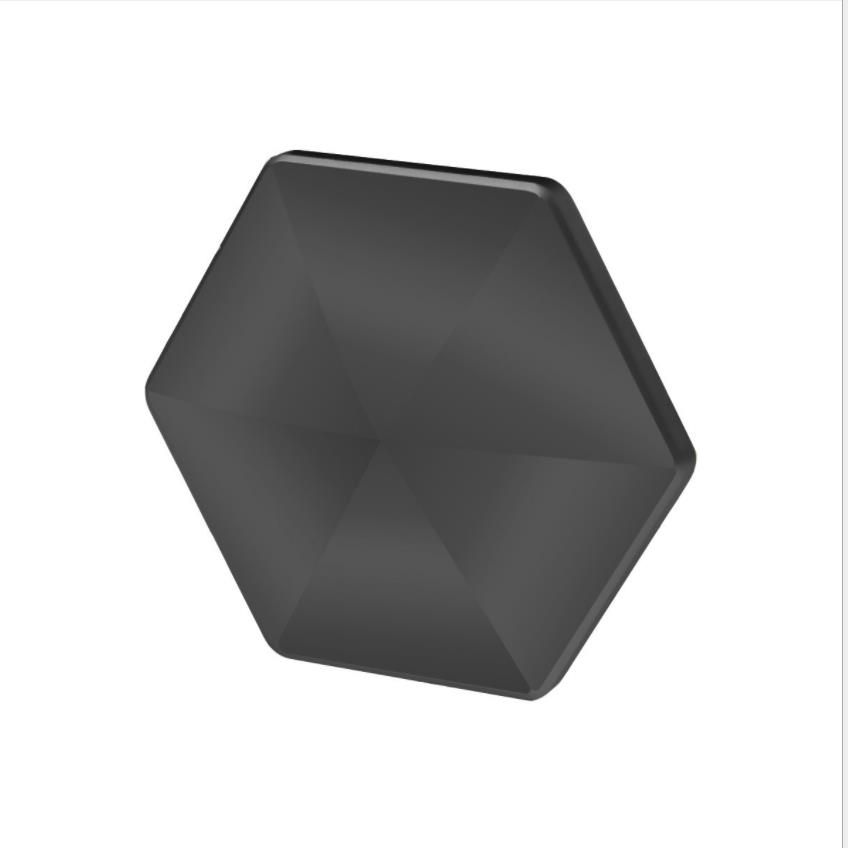 black--Hexagon