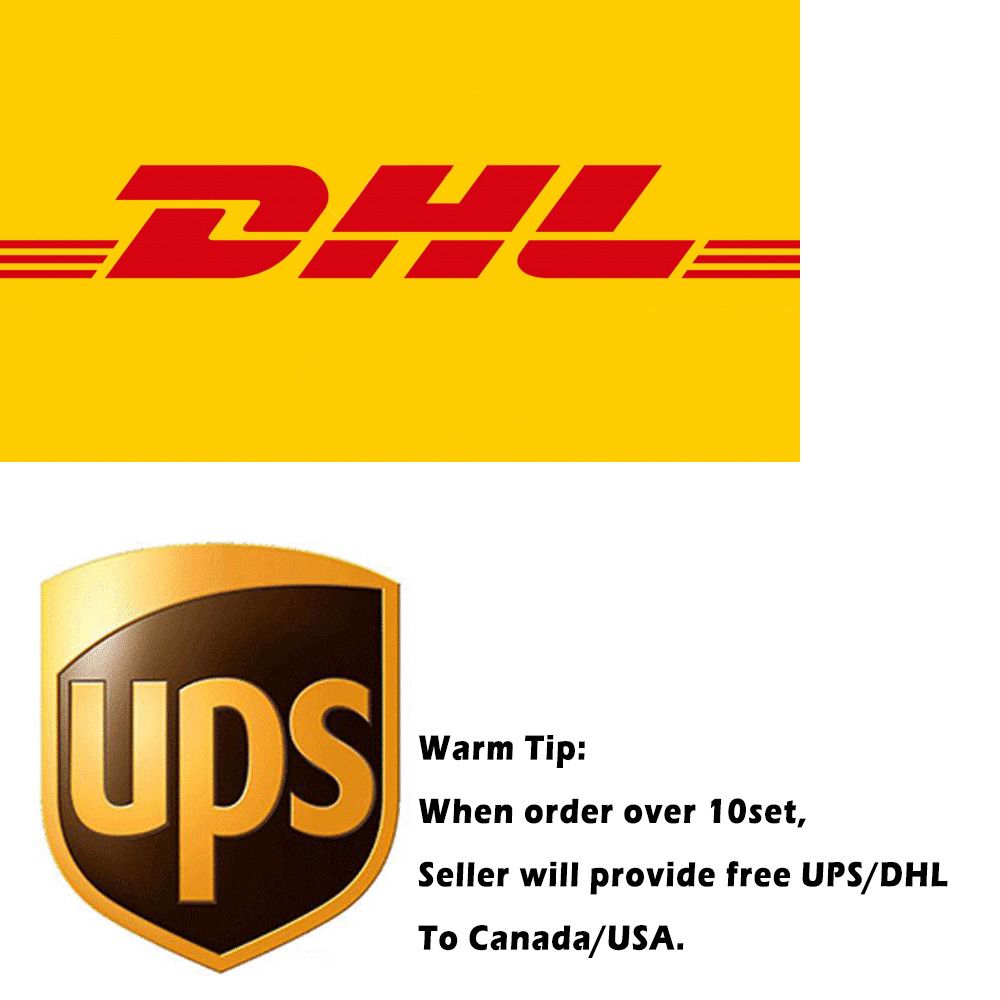 Gratis UPS / DHL, als u 10 set koopt